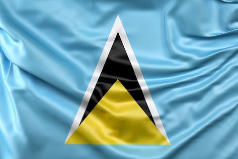 Flag of saint lucia | Free Photo #Freepik #freephoto #american-flag #blue-flag #satin #satin-background Satin Illustration, St Lucia Flag, Saint Lucia, Flag Photo, Santa Lucia, Texture Background, St Lucia, Aesthetic Iphone Wallpaper, Free Photo