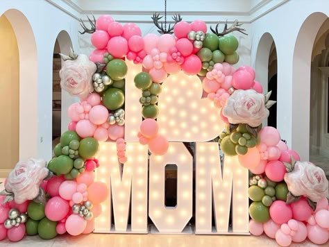 Pool Wedding Decorations, Mothers Day Balloons, Mother's Day Background, Have The Best Day, Mothers Day Pictures, Mother's Day Bouquet, Mothers Day Decor, Photo Wall Decor, Flower Wall Backdrop