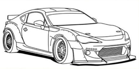 Subaru Brz Drawing, Brz Drawing, Car Design Drawing, Golf Drawing, B 52 Stratofortress, Nissan Gtr R34, Scion Frs, Toyota Supra Mk4, Gtr R34