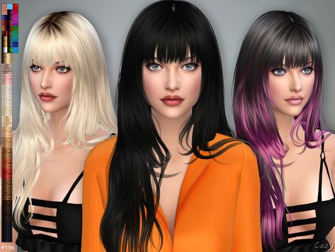 Sims 4 Hair Cc Female Y2k, Alt Hair, Harry Styles Hair, Female Hairstyles, Sims 4 Tsr, Die Sims 4, Pelo Sims, Download Hair, All Hairstyles