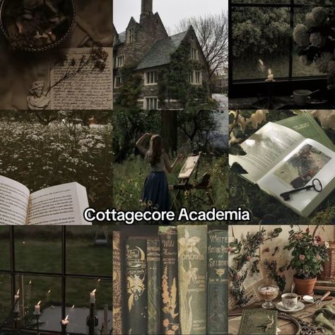 Earth Academia, Cottage Academia Aesthetic, Witch Academia Aesthetic, Dark Academia Green, Cottage Academia, Green Cottagecore, Cottagecore Academia, Green Academia, Dark Academia Wallpaper