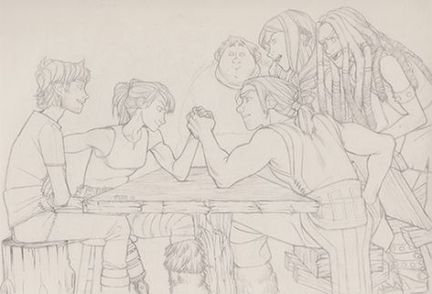 Astrid vs Eret in a arm wrestling match... WHO WILL WIN Arm Wrestling Pose Reference, Arm Wrestle Drawing, Arm Wrestling Reference, Severed Arm Drawing, Wrestling Drawing Reference, Arm Wrestling Drawing Reference, Arm Wrestling Drawing, Httyd Characters, Random Reference