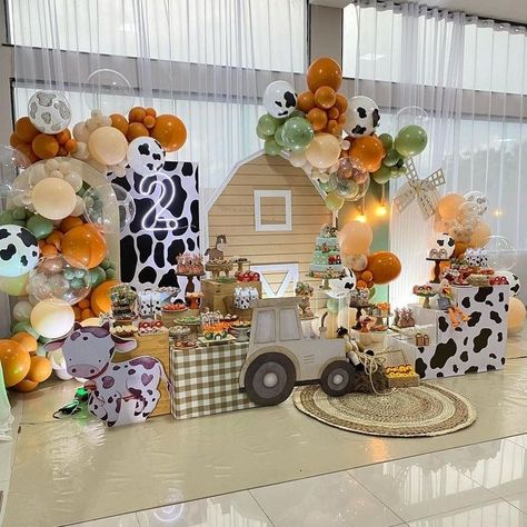 Farm Themed 1st Birthday Party, Farm Themed 1st Birthday, Gender Neutral First Birthday, Farmer Birthday Party, Themed 1st Birthday, Farm Theme Birthday, Farm Baby Shower, Farm Animals Birthday Party, Farm Themed Birthday Party