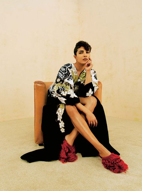 Priyanka Chopra covers The Sunday Times Style January 10th, 2021 by Christina Ebenezer Business Photoshoot, Sitting Poses, Now And Then Movie, Nick Jonas, Branding Photoshoot, Priyanka Chopra, Celebrity Gossip, Aesthetic Photo, Fashion Details