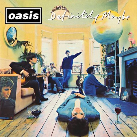 2018 Album a Day | 241/365 | Oasis - Definitely Maybe | Released August 29, 1994 | @RockSolidShow #RockSolidAlbumADay2018 Oasis Cd, Oasis Definitely Maybe, Oasis Album, Nicky Wire, Greatest Album Covers, Definitely Maybe, Oasis Band, Cool Album Covers, Noel Gallagher