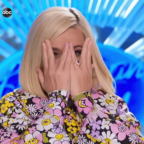 Katy Perry Reaction GIF by Top Talent - Find & Share on GIPHY Katy Perry Gif, Reaction Gif, American Idol, Funny Faces, Katy Perry, Gif, Memes, Funny, Quick Saves