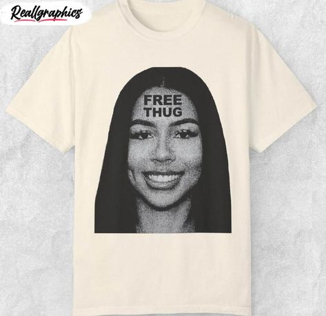 Mariah The Scientist Rapper Young Thug T Shirt, Limited Young Thug Shirt Tee Tops Check more at https://www.reallgraphics.com/product/mariah-the-scientist-rapper-young-thug-t-shirt-limited-young-thug-shirt-tee-tops Free Thug Mariah The Scientist, Mariah The Scientist Free Thug, Free Thug Shirt, Young Thug Shirt, Free Thug, Mariah The Scientist, Edit Wallpaper, The Scientist, Phone Inspiration