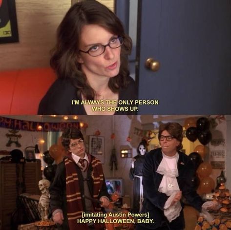 30 Rock 2000s Tv Shows, Rockefeller Plaza, Halloween Episodes, 30 Rock, Tina Fey, Parks N Rec, Nerd Stuff, Episode 5, Happy Halloween