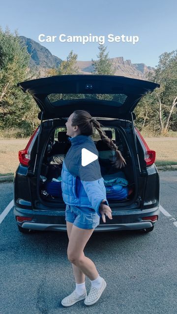 JAY & NINA CUMMINGS | Adventure Travel on Instagram: "de-influencing the fancy car camping build 🚙

the easy no-build car camping setup 🛏️⛺️

Base: camping mats or memory foam mattresses pad

Bedding: in the fall we use sleeping bags but if that’s too hot you can just use pallets

Pillows: bring those full size pillows!!

Privacy: sunshade for the windshield & Amazon side window covers

Extra: soft duffel bag for clothes, day packs, power bank, camp kitchen & chairs 

(all products linked in bio)

🫶follow for more couples adventure & travel

#carcamping #adventurecouple #usaroadtrip #traveltogether" Car Camping Bed Ideas, Camping In A Jeep Wrangler, Jeep Patriot Camping, Jeep Wrangler Camp Kitchen, Nissan Rogue Car Camping, Chrysler Pacifica Camping, Used Pallets, Camping Mat, Camp Kitchen