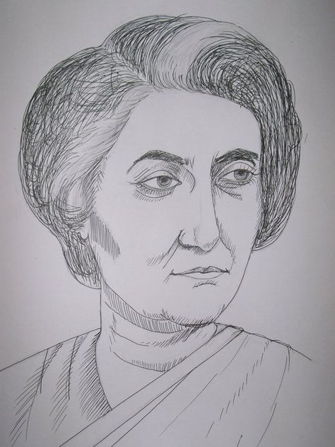 Indira Gandhi Indira Gandhi Drawing, Gandhi Drawing, Indira Gandhi, Male Sketch, Paintings, Drawings, Quick Saves, Art