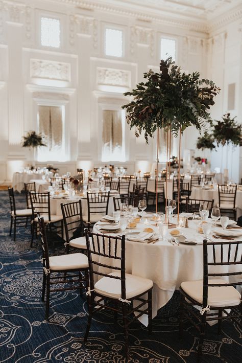 How To Make Your Ballroom Wedding Feel Chic And Modern Hotel Wedding Reception Ideas, Modern Ballroom Wedding, Wedding Decorations Ballroom, Ballroom Decorations Wedding, Dark Ballroom Wedding, Wedding Decor Ballroom, Wedding In Ballroom, Wedding Ballroom Decorations, Ballroom Wedding Reception Decoration