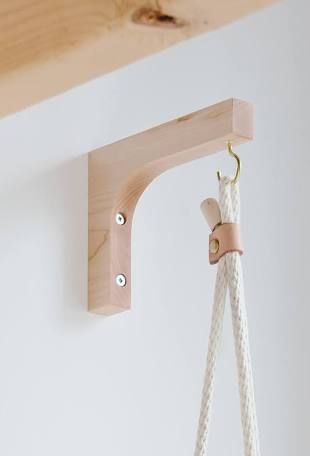 Plant Hanger Bracket, Plant Pot Holder, Wooden Wall Hooks, Wooden Brackets, Hanging Plant Holder, Into The Wood, Wood Studs, Sugar Maple, Wood Brackets