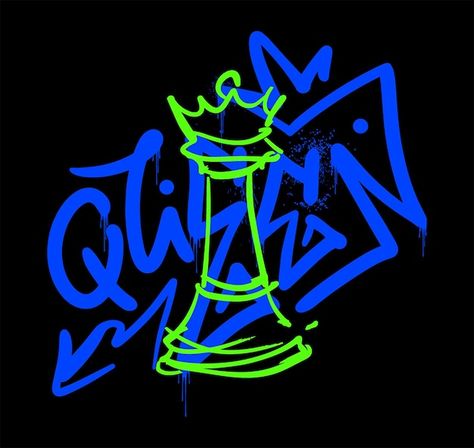 Queen Graffiti Word, Graffiti Signs, Reinhardt Wilhelm, Wicked Crafts, Classic Mens Haircut, Blue Graffiti, Painted Clothes Diy, Graffiti Words, Graffiti Doodles