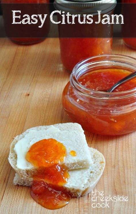 Marmalade Sandwich, Easy Jam Recipe, Lemon Marmalade, Easy Jam, Marmalade Recipe, Canning Jam, Jam And Jelly, Jam Recipe, Fast Easy Meals