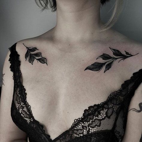 symmetrical clavicle tattoo ideas for women    #symmetrical #tattoo #tattoos #design #ideas #men #women Collar Tattoo, Clavicle Tattoo, Symmetrical Tattoo, Tattoos Infinity, Goth Tattoo, Bone Tattoos, Inspiration Tattoo, 4 Tattoo, Inspiration Tattoos