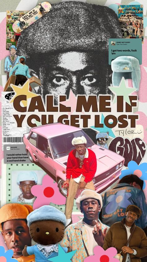 Call me if you get lost - Tyler the Creator Bored Kids, Sorry Not Sorry, Lost Art, Tyler The Creator, Famous People, Call Me, Music Artists, Lost, The Creator