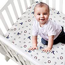 Check this out on Amazon Crib Sheets Boy, Toddler Sheets, Lambs & Ivy, Boys Crib, Coastal Theme, Cotton Mattress, Toddler Bed Set, Sweet Jojo Designs, Anchor Print