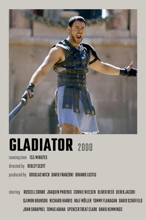 Gladiator Minimalist Poster, The Gladiator Movie, Gladiator Movie Poster, Gladiator Poster, Gladiator 2000, Album Prints, Gladiator Movie, Gladiator 2, The Menendez Brothers