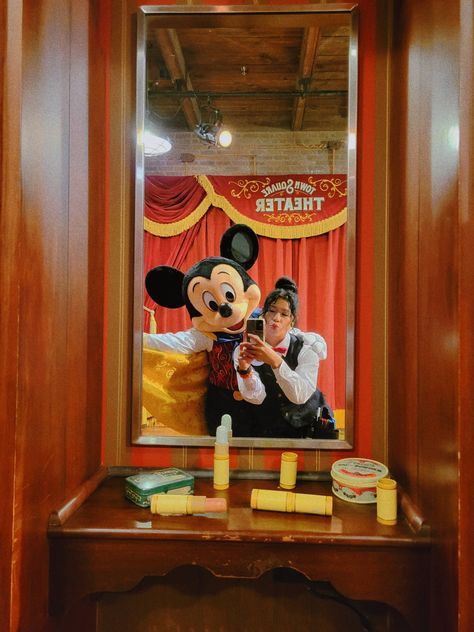 #magicmickey #mickeymouse #mickey #mouse #tst #townsquarethearter #wdw #waltdisneyworld #magic #castmember #cast #member #selfie #mirrorselfie Disney Cast Member, Disney College, Manifestation Vision Board, Feeling 22, Disney Cast, Disney Orlando, Spring 2025, Visual Board, Cast Member