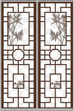 Door Png, Chinese Style Interior, Decorative Metal Screen, 3d Templates, Glass Sliding Door, Film Journal, Chinese Interior, Double Glass Doors, Chinese Pattern