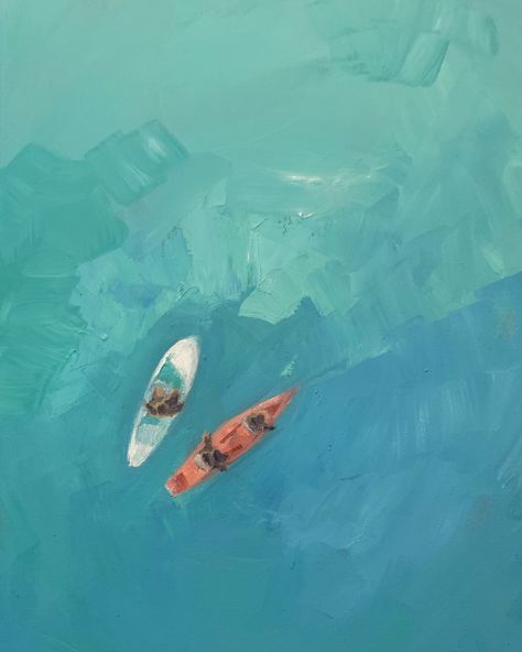 Air Painting, Paddleboard Painting, Surfing Painting, Kayak Painting Ideas, Surf Board Painting, Surfboard Painting On Canvas, Surf Watercolor, Kayak Painting, Kayaking Painting