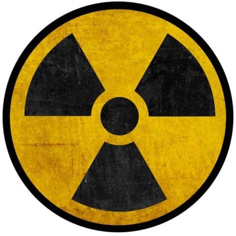 Radioactive Symbol, Dvd Art, Hazard Sign, Vintage Garage, Guitar Stickers, Cd Art, Radiation Protection, Decorative Wall Plaques, Crafting Paper