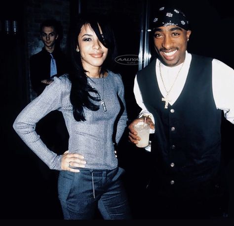 Aaliyah And Tupac, 90s Rappers Aesthetic, 90s Rappers, Aaliyah Style, Aaliyah Haughton, 90s Hip Hop Fashion, Gone Too Soon, Hip Hop And R&b, 90s Hip Hop