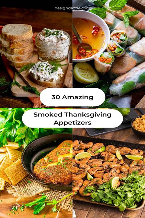 Smoked Meat Ideas, Smoked Tuna Dip, Thanksgiving Posts, Turkey Roasted, Smoked Deviled Eggs, Meat Ideas, Turkey Appetizers, Smoked Shrimp, Smoked Tuna