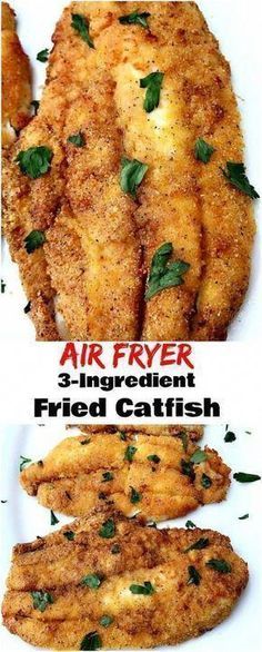 Fried Catfish Recipes, Air Fried Fish, Air Fryer Fish Recipes, Catfish Recipes, Air Fryer Fish, Fried Catfish, Air Fried Food, Air Fryer Oven Recipes, Air Fry Recipes