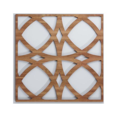 Ekena Millwork 11 3/8"W x 11 3/8"H x 1/4"T Small Fleetwood Decorative Fretwork Wood Wall Panels, Walnut - Walmart.com Decorative Wood Panels, Faux Tiles, Wood Wall Panels, Pvc Wall Panels, Interior Wall Decor, Decorative Wall Panels, Wood Panels, Interior Wall Design, 3d Wall Panels