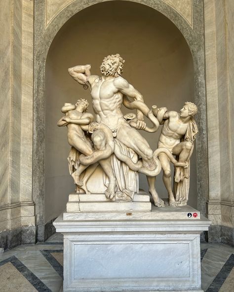 Guys should I move to Europe yes or no. #italy #travel #rome #solotravel Vatican Art, Aesthetic Statue, Roman Statue, Classic Sculpture, Roman Sculpture, Ancient Sculpture, Vatican Museums, Vatican City, Marble Sculpture