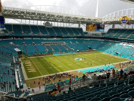 Hard Rock Stadium Section 323 Miami Dolphins Rateyourseats inside The Most Stylish in addition to Interesting hard rock stadium interactive seating chart  #hardrockstadiuminteractiveseatingchart #hardrockstadiummiamiinteractiveseatingchart #interactiveseatingchartforhardrockstadium Check more at http://cestvrai.info/the-most-stylish-in-addition-to-interesting-hard-rock-stadium-interactive-seating-chart/ Miami Dolphins Stadium, Hard Rock Stadium, Peach Bowl, Nfl Stadiums, How Bout Them Cowboys, Stadium Design, Soccer Stadium, Orange Bowl, Nfl Miami Dolphins