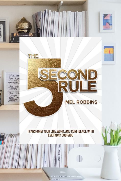 The 5 Second Rule By Mel Robbins  How to enrich your life and destroy doubt in 5 seconds.    Throughout your life, you've had parents, coaches, teachers, friends and mentors who have pushed you to be better than your excuses and bigger than your fears.  What if the secret to having the confidence and courage to enrich your life and work is simply knowing how to push yourself? The 5 Second Rule Book, 5 Seconds Rule, 5 Second Rule, Mel Robbins, Apple Books, Amazon Kindle, 5 Seconds, Transform Your Life, Goal Setting