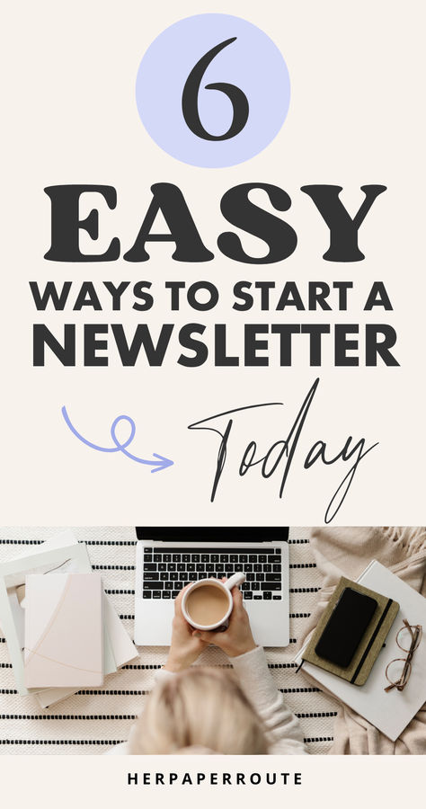 I must share these steps to start a newsletter, because every blogger and business owner needs to have one. The vast majority of your audience will likely never make it back to your blog after their first visit. That is, unless you can convince them to join your email list. Once they are subscribed to your newsletter, you can keep bringing them back to your blog over and over again, and build a deeper, stronger relationship with your readers. Here's how to start a newsletter step by step. How To Start A Newsletter, Business Shooting, Stronger Relationship, Subscribe Newsletter, Marketing 101, Strong Relationship, Blog Tips, Email List, Easy Steps