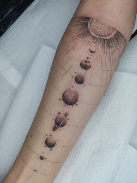 Solar System Tattoo, Solar System, Tatting, Solar, Tattoos, Quick Saves