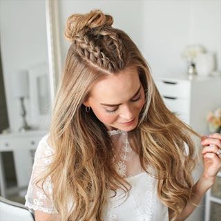 Hair Braid Videos, Fishtail Braid, Peinados Fáciles Para Cabello Corto, Penteado Cabelo Curto, Brown Blonde Hair, Hair Videos Tutorials, Easy Hairstyles For Long Hair, Braids For Long Hair, Fish Tail Braid