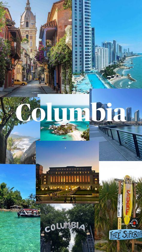 Columbia Aesthetic, Columbia South America, Dream Travel Destinations, Dream Destinations, Travel Dreams, South America, Dream Life, Travel Inspiration, Travel Destinations