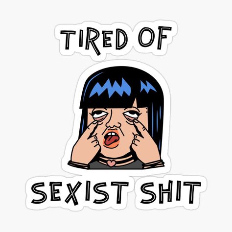 Feminism Stickers, Spirited Art, Feminist Art, Glossier Stickers, Digital Sticker, Print Stickers, Laptop Stickers, Planner Stickers, Colorful Prints