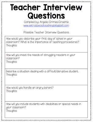 Are you applying for teaching jobs soon? These Teacher Interview Tips & Questions might help you plan ahead. Teacher Job Interview, Teaching Job Interview, Teacher Resumes, Teaching Interview, Teacher Interview Questions, Teacher Interview, Teaching Procedures, Teacher Job, Teacher Portfolio