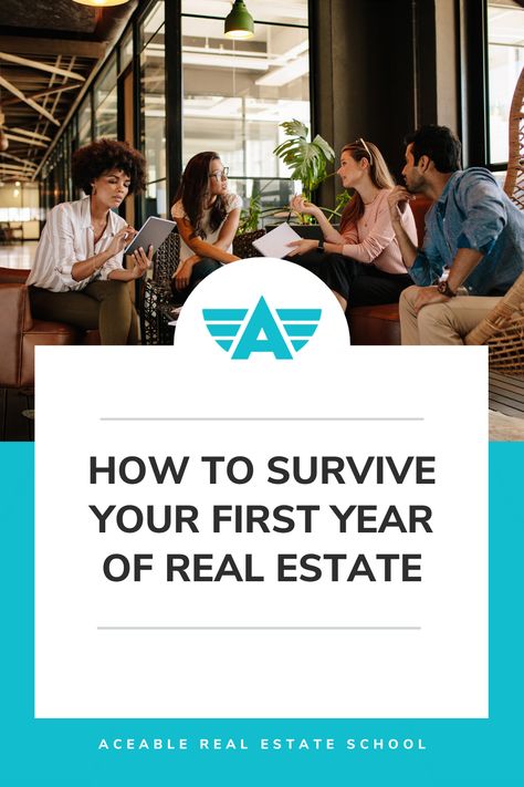 Industry analysts estimate that somewhere between 75% and 90% of all real estate agents fail within the first five years of starting their real estate career. BUT what can you do to survive your first year as a real estate agent? #realestatetips #realestatechecklist #realtor Successful Real Estate Agent, Real Estate Checklist, Real Estate School, How To Become Successful, Sales Skills, Sales Techniques, Real Estate Career, Bright Minds, Marketing Technology