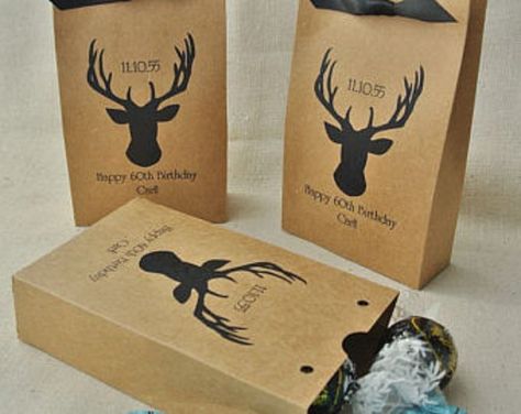 Hunting Themed Party, Birthday Party For Men, Deer Birthday Party, Hunting Birthday Party, Rustic Favors, Bos Baby, Deer Party, Baby Shower Camo, Camo Party