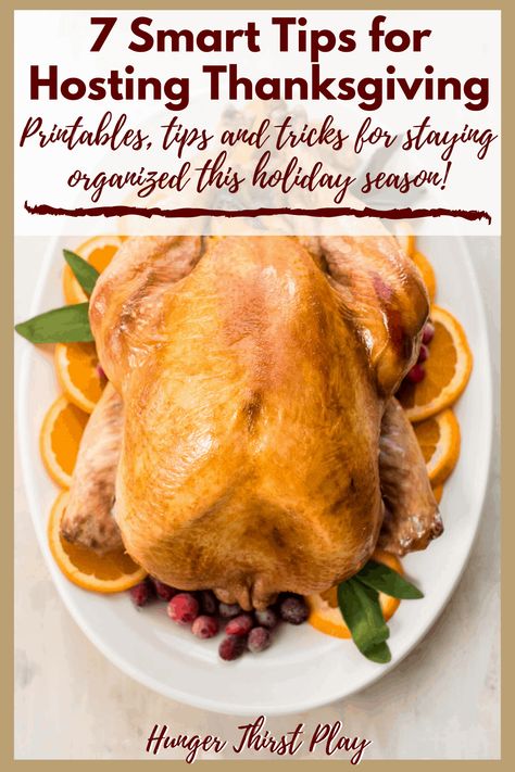 Make this year your best thanksgiving dinner ever! Stay organized and make holiday hosting easy with these free thanksgiving printables. From shopping to thawing turkey, you'll be ready for all your delicious thanksgiving recipes with these thanksgiving planner tips! #thanksgiving #thanksgivingprintables #printables #tips Citrus Brine, Maple Glazed Turkey, Sage Turkey, Maple Syrup Glaze, Glazed Turkey, Thawing Turkey, Juicy Turkey, Roast Turkey Recipes, Turkey Brine