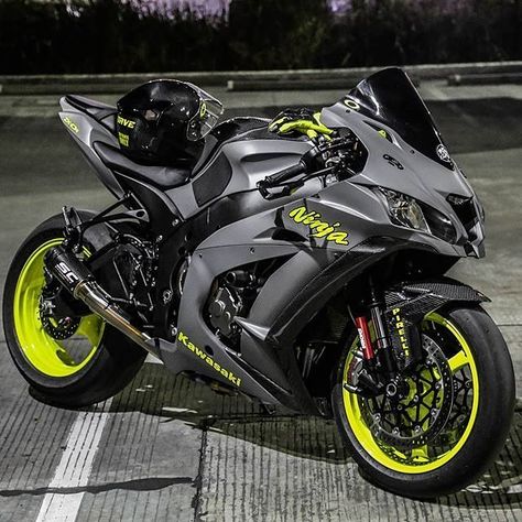 — motorcycles-and-more:  Kawasaki Ninja ZX-10R Xe Bugatti, Sepeda Motor Sport, Mobil Off Road, Motor Balap, Xe Ducati, Ninja Bike, Motor Kawasaki, Kawasaki Zx10r, Kawasaki Bikes