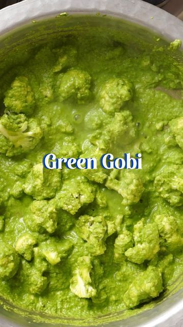 Natasha Gandhi on Instagram: "You must have never tried this recipe before !   It’s a Gobi recipe my mom just invented one day and although it’s green, and looks very healthy, it’s super duper tasty !   You have to try it and it will become your fav tooo  Comment and let me know which is that one recipe your mom makes that u absolutely loveeeee 😍  The full recipe is pinned Do try and share   #gobi #cauliflower #vegetarian #veg #indian #mom #love #foodie #masterchef #green #coconut" Cauliflower Recipes Indian, Gobi Curry, Gobi Recipe, Gobi Recipes, Green Coconut, Recipes Snacks, Quick Recipes Snacks, Mom Love, Cauliflower Recipes