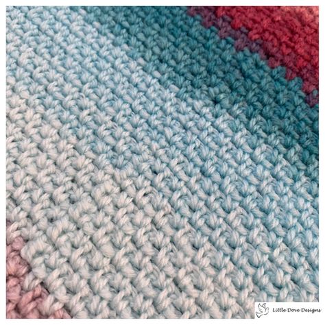 Moss Stitch in the Round – Little Dove Designs Moss Stitch Crochet In The Round, Crochet Afghan In The Round, Crochet Moss Stitch In The Round, Crochet Blanket In The Round Pattern, Crochet Moss Stitch Blanket, Moss Stitch In The Round, Crochet Moss Stitch, Crochet Moss, Crochet Shapes