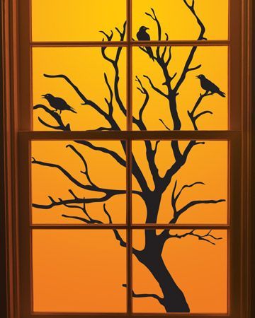 Here's a tutorial for painting Halloween designs on your windows, using dry erase markers or Crayola Window Crayons! Diy Halloween Window Silhouettes, Diy Halloween Window Decorations, Diy Halloween Window, Halloween Window Silhouettes, Window Silhouette, Halloween Window Decorations, Halloween Window, Halloween Silhouettes, Halloween Deco