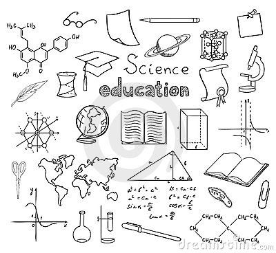 School and education symbols Struktur Teks, Sketch Notes, Kawaii Doodles, Bullet Journal Doodles, Journal Doodles, Bullet Journal Ideas Pages, Bullet Journaling, Bullet Journal Inspiration, Doodle Drawings