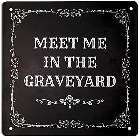 Meet Me In The Graveyard, Gothic Signs, Whimsical Gothic Decor, Gothic Bedrooms, Vampire Bedroom, Witch Printables, Gothic Closet, Witchy Room Decor, Room Decor Goth