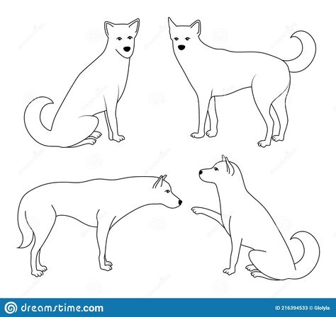 Dog Drawing Side View, Dog Side Profile Drawing, Dog Side Profile, Dog Side View, Drawing Side View, Cartoon Dog Drawing, Side Profile Drawing, Drawing Dogs, Profile Drawing