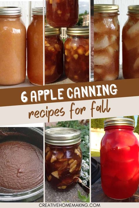 Apple Canning Recipes, Apple Recipes For Canning, Apple Canning, Spiced Apple Butter, Healthy Applesauce, Canning Apple Pie Filling, Homemade Staples, Canning Applesauce, Canning Granny